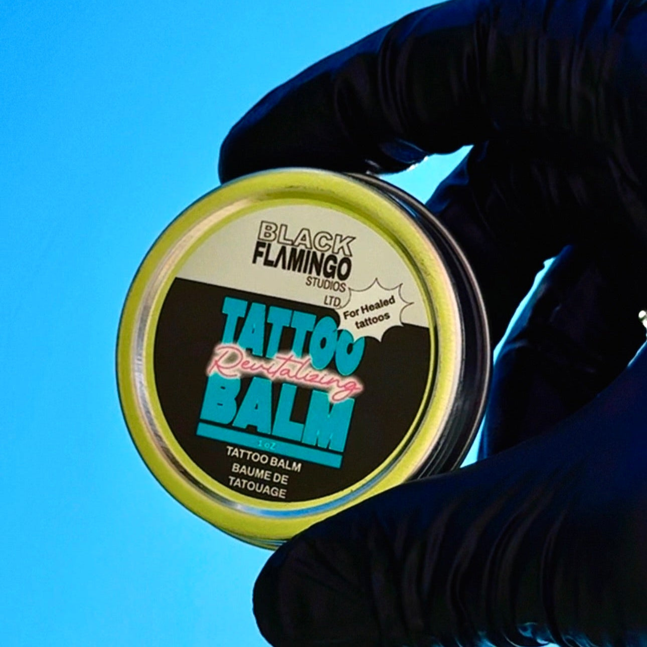Tattoo Revitalizing Balm - All Natural Tattoo Balm 1 oZ