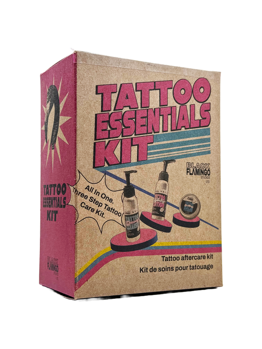 How to use - The Black Flamingo Tattoo Essentials Kit